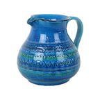 Aldo Londi Bitossi Vaas Oorvaas Kruik Rimini Blue Aardewerk Italy Sixties thumbnail 6