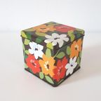 Retro Blikje Bloemen Theeblik Blik thumbnail 2