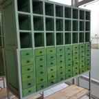 Stoere Xxl Vakkenkast / Ladekast Industrieel Vintage thumbnail 4
