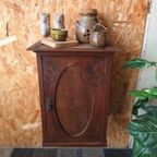 Vintage Plafoniere, Plafond Lamp, Facet Glas Lampje thumbnail 6