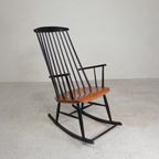 Spijlenstoel, Schommelstoel In De Stijl Van Tapiovaara thumbnail 2