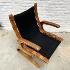 Midcentury Design Fauteuil Leer – Solheim, Rybo Rykken thumbnail 5