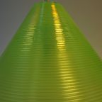 Murano Groen Glazen Hanglamp Solaris Van Leucos, Design R. Toso & Massari Voor Leucos, 1980S thumbnail 10