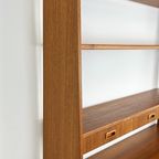 Scandinavisch Vintage Teak Fineren Dressoir/ Boekenkast Midsund thumbnail 2