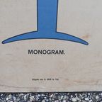 Kartonnen Schoolplaat Monogram thumbnail 3
