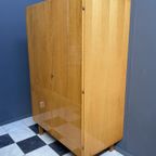 All Shelf Wardrobe Cabinet In Ash Wood By František Mezulánik For Novy Domov thumbnail 15