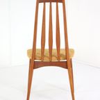 Set 6 Niels Koefoed Model Eva Stoelen Eetkamerstoelen 'lindeskovs' Vintage thumbnail 18