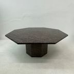 Mid Century Hexagonal Granite Coffee Table, 1980’S thumbnail 2