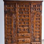 Large 19th Century Spanish Baroque Catalan Sideboard/table thumbnail 9