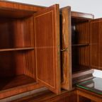 Spectacular Architectural Italian Mid-Century Cabinet From 1950’S thumbnail 18