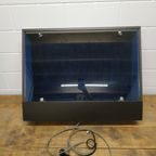 Zeldzame Vintage Jaren 60-70 Vitrinekast Met Verlichting thumbnail 21