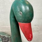 Vintage Grote ‘lokeend’ – Hout thumbnail 9