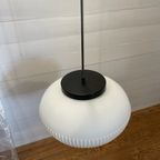 Vintage Opaalglazen Hanglamp Jaren 60-70 - thumbnail 6