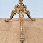 Messing Rococo Staande Kapstok Hollywood Regency Hall Tree 5 thumbnail 4