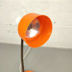 Vintage Bureaulamp Oranje thumbnail 6