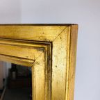 Brocante Spiegel In Goudkleurige Lijst thumbnail 10