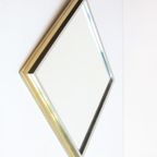 Belgo Chrome Diagonal Hanging Mirror, 1970S. thumbnail 17