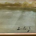 Groot Schilderij In Een Prachtige Lijst “Compound”. thumbnail 4