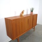 Teak Deens Design Sideboard Axel Christensen Denmark Vintage thumbnail 19