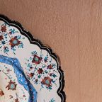 Perzisch Emaille Minakari Bordje Van Koper thumbnail 9