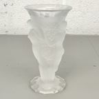 Art Deco Persglas Vaas Met Naakte Dames thumbnail 7