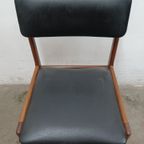Scandinavian Vintage Chair In Teak / Leather thumbnail 10