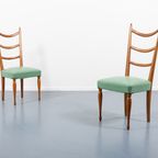 Italian Mid-Century Chairs / Eetkamerstoel From Paolo Buffa, 1950S thumbnail 4