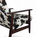 Scandinavische Teakhouten Fauteuil 1960s thumbnail 3