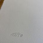 Jessica Toliver, Gewohnlicher Wundklee, Signed Paper-cutting Is One Of Only 50 Limited-edition thumbnail 11
