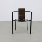 4x Postmoderne Eetkamerstoel Van Karl Friedrich Förster Voor Kff, 1980s thumbnail 2