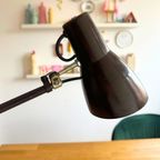 Vintage Scharnier Bureaulamp Met Tafelklem thumbnail 13