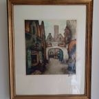 Jef Codron 'sérénité'. Gesigneerde Litho 115/350 thumbnail 7