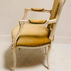 Antieke Vintage Queen Ann Fauteuils Engelse Antieke Stoelen thumbnail 8