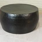Zwarte Metalen Trommel Salontafel, Rond, 70 Cm thumbnail 6