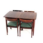 Set 4 Palissander Eetkamerstoelen Stoelen Vintage thumbnail 16