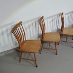 Scandinavian Design Chairs Akerblom Design Bar Chair Birch Wooden Chair Sweden thumbnail 7