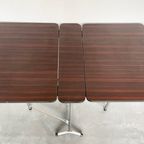 Vintage Formica Chroom Inklapbare Tafel ‘70 thumbnail 5