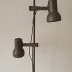 Retro Bruine Vloerlamp 2 Spot thumbnail 3