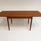 Massief Houten Uitschuifbare Deense Tafel, 1970’S thumbnail 8