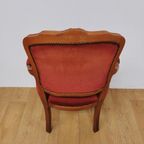 Brocante Vintage Franse Louis Xv Stoeltje, Fauteuil 103 thumbnail 10