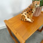 Teak Vintage Bijzettafel Set thumbnail 12