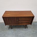 Vintage Dressoir Tv Meubel Platenspeler Kast Wandkast Retro thumbnail 5