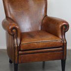 Correcte En Comfortabele Schapenleren Armchair/Fauteuil Met Een Mooie Afwerking thumbnail 2