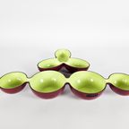 Robex - Made In Italy - Trifoglio Bowl - En 4 Section Serving Bowl - 'Bruco' - Plastic Design - 9 thumbnail 2