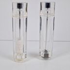 Vintage Acrylic Zoutmolen Pepermolen Ceramic Ovaal Design 70 thumbnail 3