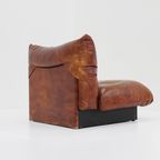 Vintage Italiaanse Leren Fauteuil 1970S thumbnail 6