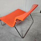 Kartell Form Lounge Chair Piero Lissoni Oranje thumbnail 8