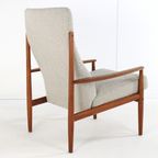 Grete Jalk Voor France & Son Fauteuil Vintage Deens thumbnail 11