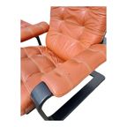 Mcm Design Fauteuil En Voetbank, Lystolet, Zweden,1970S thumbnail 16