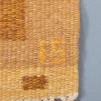 Vintage Doris Leslie Blau Collection Flat-weave Rug / Tapijt / Vloerkleed By Ingegerd Silow, Sweden thumbnail 7